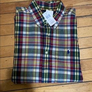 NWT Ralph Lauren Men’s Short Sleeve Button Down